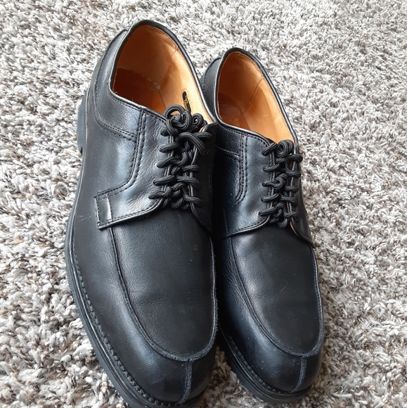 Allen Edmonds Stockbridge 12.5 Black Split Toe - Picture 1 of 6